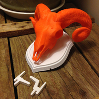 Boneheads: Display Mount - PROMO - via 3DKitbash.com - Thumbnail 7