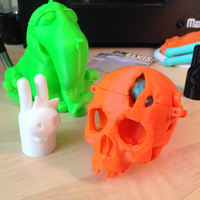 Boneheads: Skull Box w/ Brain - via 3DKitbash.com - Thumbnail 5