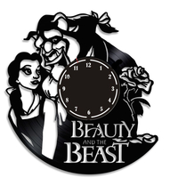 Small Beauty and the Beast Clock 3D Printing 200180