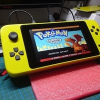 Small GamePi XL - The Portable Emulation Console 3D Printing 200214