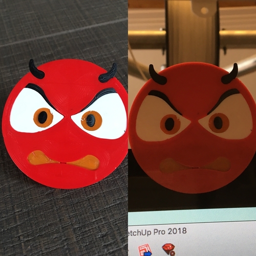 devil emoji cam cover 3D Print 200572