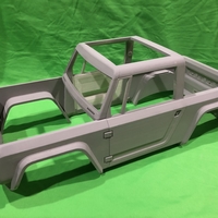 Small Bronco Concept RC Body 3D Printing 200619