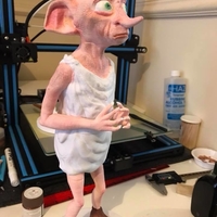 Small Dobby Harry Potter 4 parts  3D Printing 200828