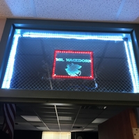 Small Glass frame with built in LEDs 3D Printing 200836