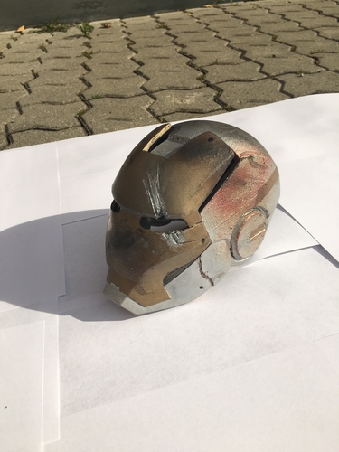 iron man helmet  3D Print 201334