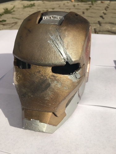 iron man helmet  3D Print 201335