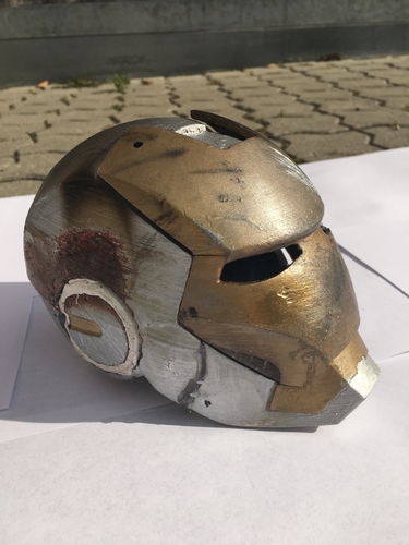 iron man helmet  3D Print 201337