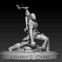 Small Assassins Creed III 3D Printing 201713