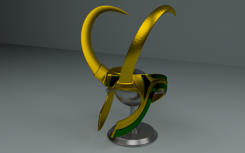 Loki Helmet 3D Print 201768 Loki Helmet 3D Print 201768