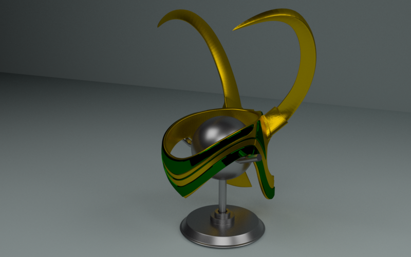 Loki Helmet 3D Print 201770 Loki Helmet 3D Print 201770