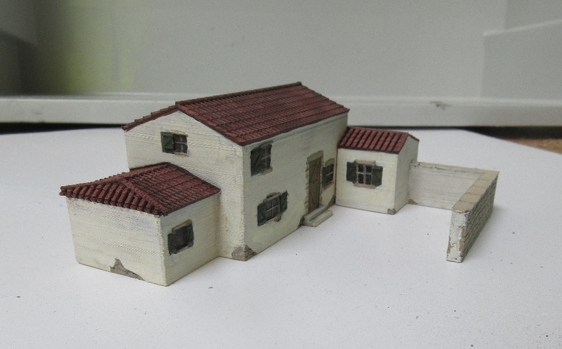 Mediterranean style House 3D Print 202891