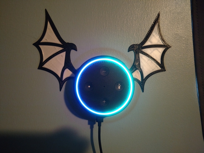 Echo Dot Bat 3D Print 202990