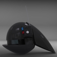 Small Imperial gunner helmet from star wars!  3D Printing 203035