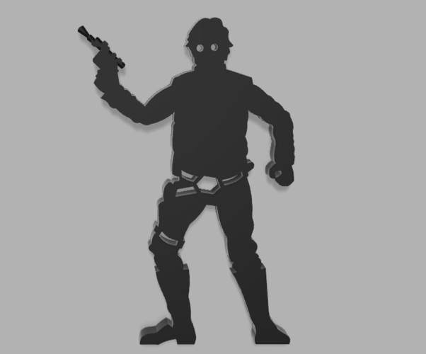 Star Wars Solo 3D Print 203427 Star Wars Solo 3D Print 203427
