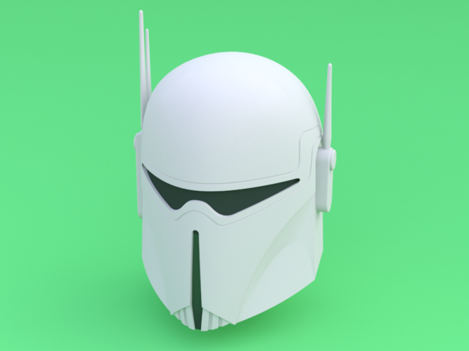 Imperial Supercomando Helmet (Star Wars) 3D Print 203588 Imperial Supercomando Helmet (Star Wars) 3D Print 203588