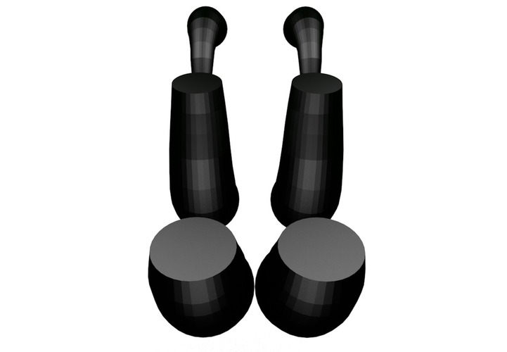 MALEFICENT HORNS 3D Print 20377 MALEFICENT HORNS 3D Print 20377