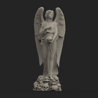 Small Angel Of Death 3D Printing 203826