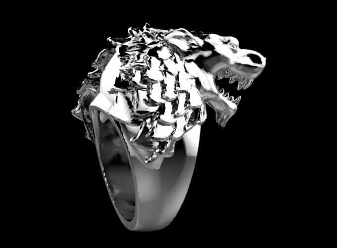 GoT Ring 3D Print 204116 GoT Ring 3D Print 204116