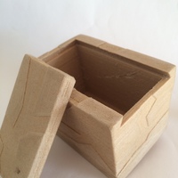 Small Box with lid 3D Printing 20454