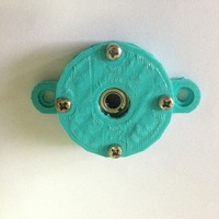Small 1.6cm diameter gear bearing holder  3D Printing 20458