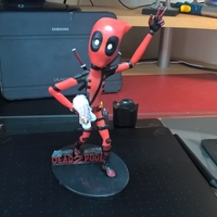 Small Deadpool Figure 3D Printing 204656