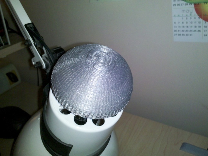 Domed Knob for Desk Lamp 3D Print 20475
