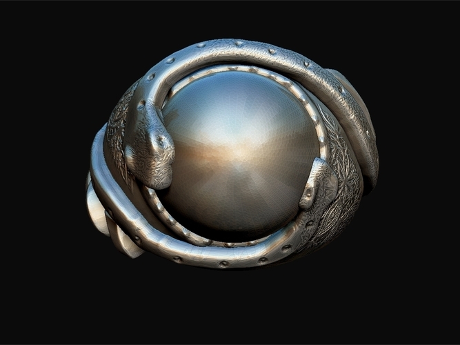 Organic Ring 3D Print 204778 Organic Ring 3D Print 204778