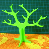 Small Tree rings holder 3D Printing 20510