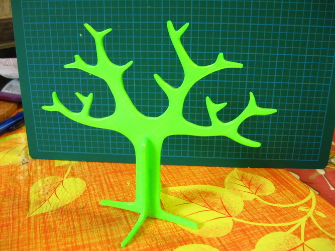 Tree rings holder 3D Print 20520