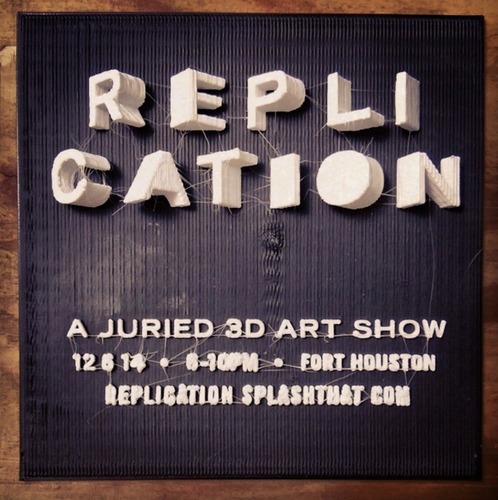 REPLICATION - 3D INVITE 3D Print 20549