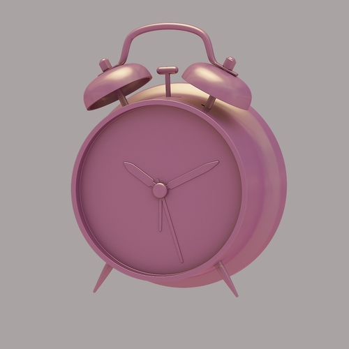 Alarm clock 3D Print 205628 Alarm clock 3D Print 205628