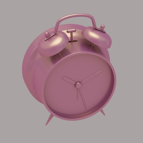 Alarm clock 3D Print 205629 Alarm clock 3D Print 205629