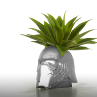Small  Coolpots # 3 - Kylo Ren Flower pot / Pencil Holder 3D Printing 206094