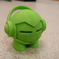 Small Marvin headphones 3D Printing 206396