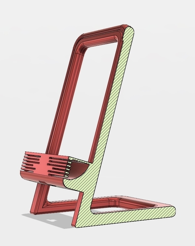 Infinity Phone Stand - Sound Amplifying Design 3D Print 206541