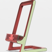 Infinity Phone Stand - Sound Amplifying Design - Thumbnail 1