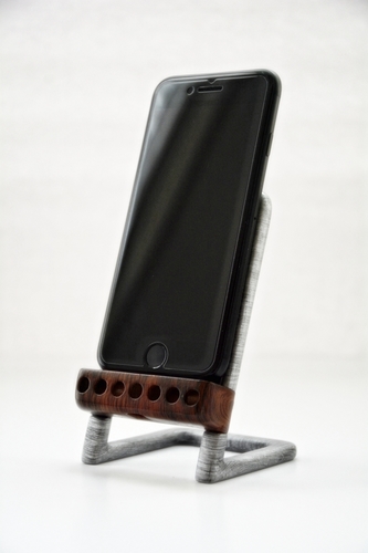 Infinity Phone Stand - Sound Amplifying Design 3D Print 206542