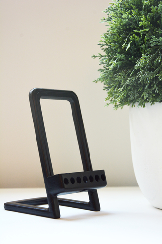 Infinity Phone Stand - Sound Amplifying Design 3D Print 206545