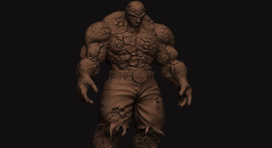 The Thing - Fantastic Four - Marvel 3D Print 206818