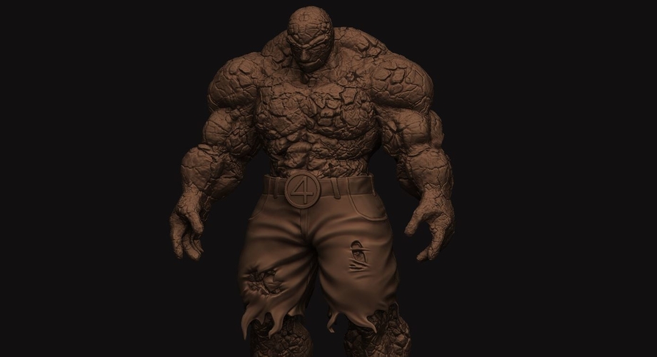 The Thing - Fantastic Four - Marvel 3D Print 206819
