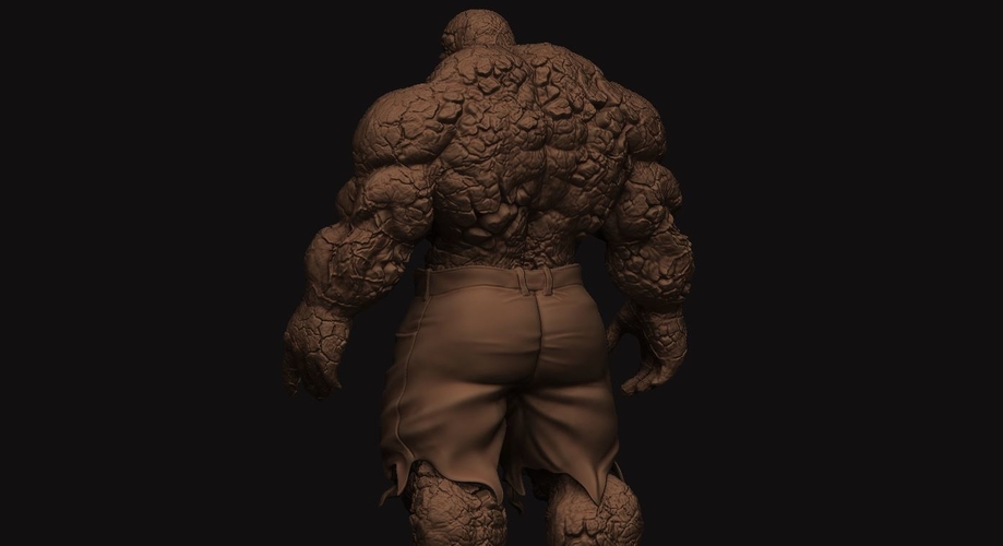 The Thing - Fantastic Four - Marvel 3D Print 206820