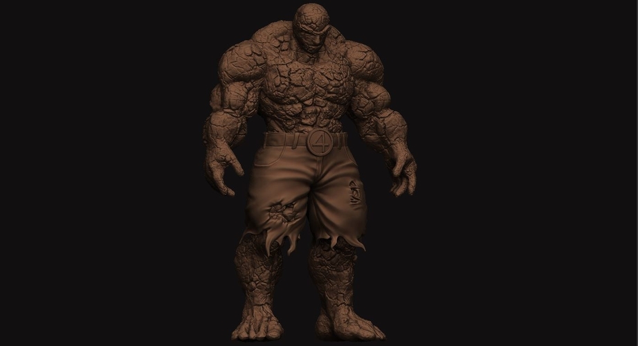 The Thing - Fantastic Four - Marvel 3D Print 206822