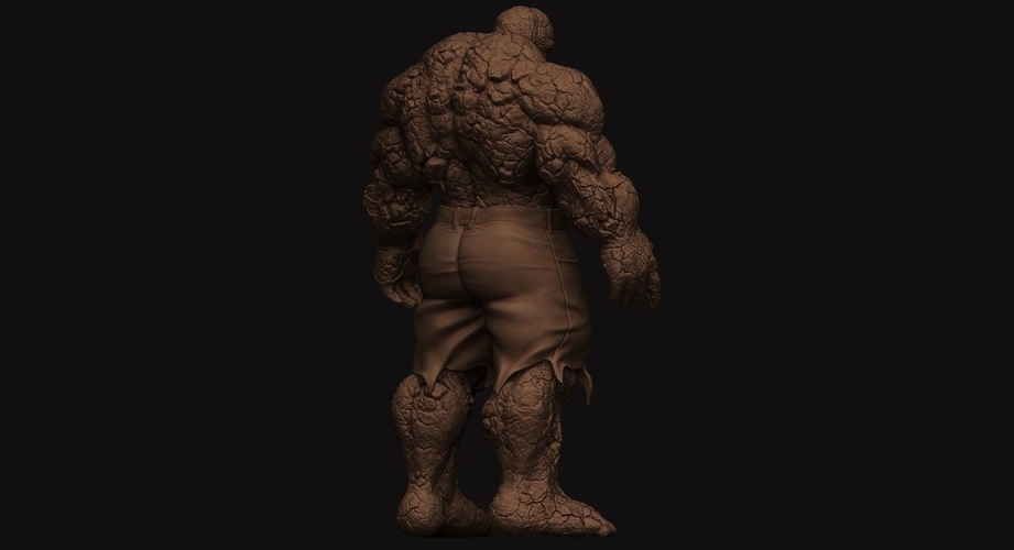 The Thing - Fantastic Four - Marvel 3D Print 206824
