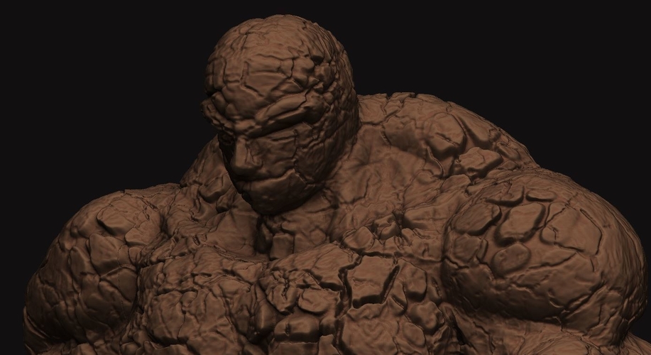 The Thing - Fantastic Four - Marvel 3D Print 206826