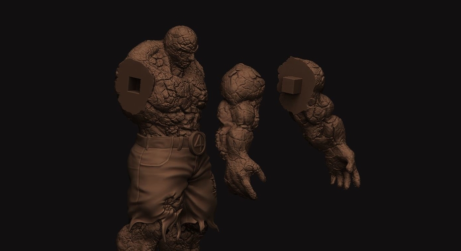 The Thing - Fantastic Four - Marvel 3D Print 206827