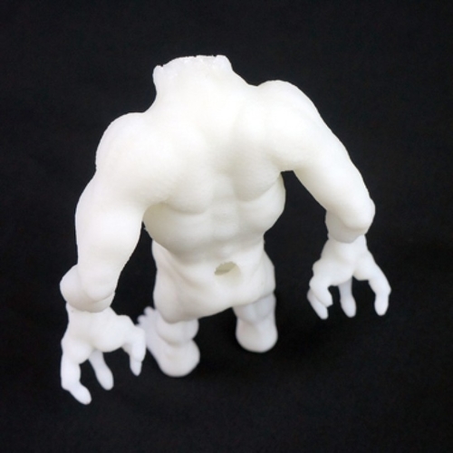 Headless Goblin Figurine 3D Print 207162 Headless Goblin Figurine 3D Print 207162