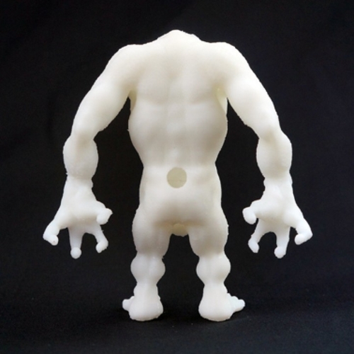 Headless Goblin Figurine 3D Print 207164 Headless Goblin Figurine 3D Print 207164