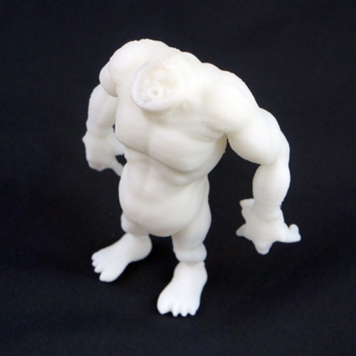 Headless Goblin Figurine 3D Print 207166 Headless Goblin Figurine 3D Print 207166