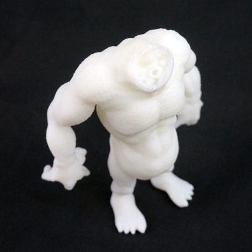 Headless Goblin Figurine 3D Print 207168 Headless Goblin Figurine 3D Print 207168