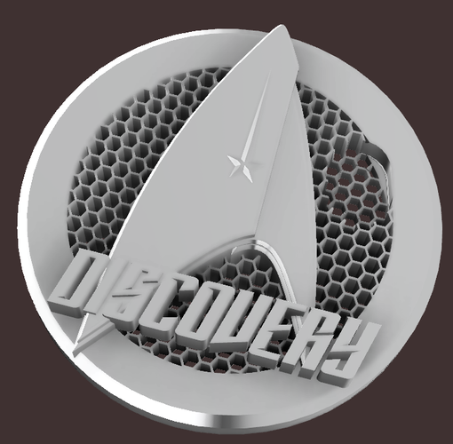 star trek discovery Phaser with stand 3D Print 207292 star trek discovery Phaser with stand 3D Print 207292